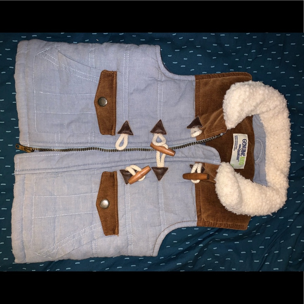 Warm Toddler Vest Genuine Kids by Oshkosh 3T